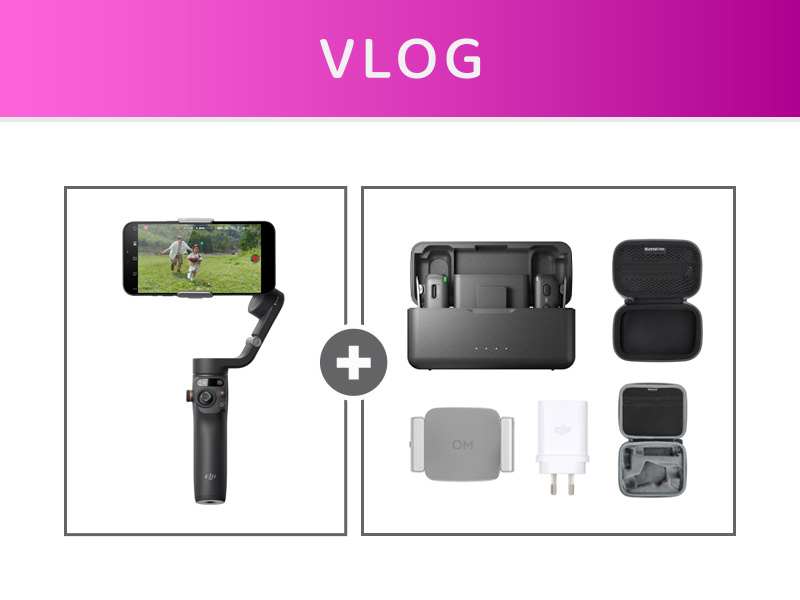 DJI Osmo Mobile 6 Vlogging Kit